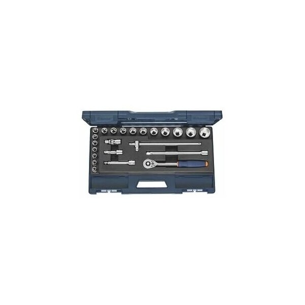 Garant 23 Pc 1/2 inch Drive Socket Set, 6 pt, 10 mm to 34 mm, 637812 6 637812 6 - main